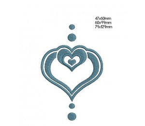 Stickmuster - Retro Romantik von ASTROKATZE